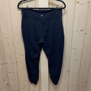 Black lululemon joggers